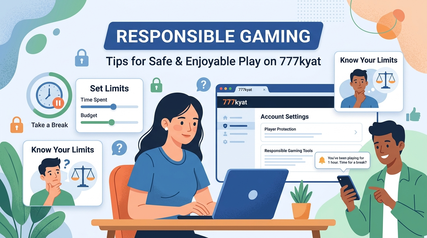 လုံခြုံစိတ်ချစွာ ဂိမ်းကစားခြင်း (Responsible Gaming)