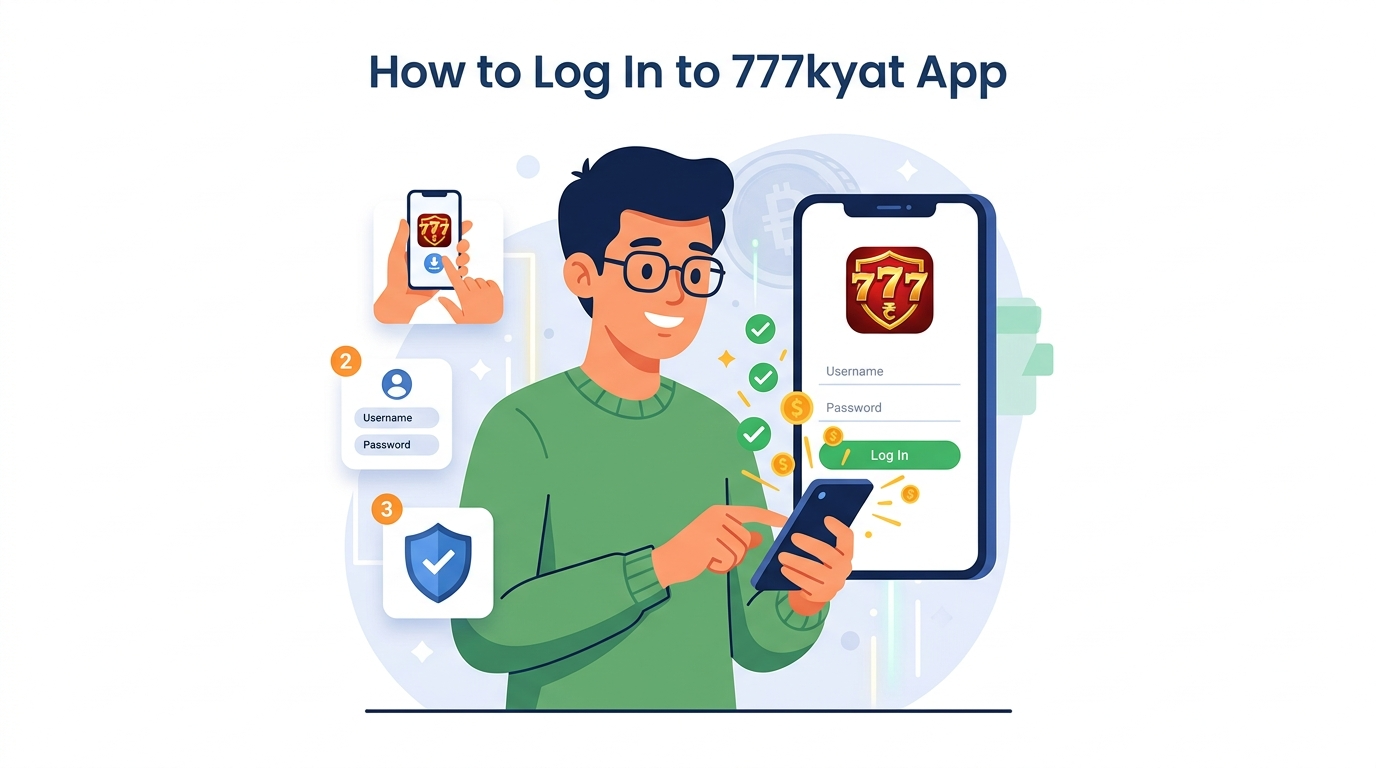 777kyat Login App သို့ ဝင်ရောက်နည်း