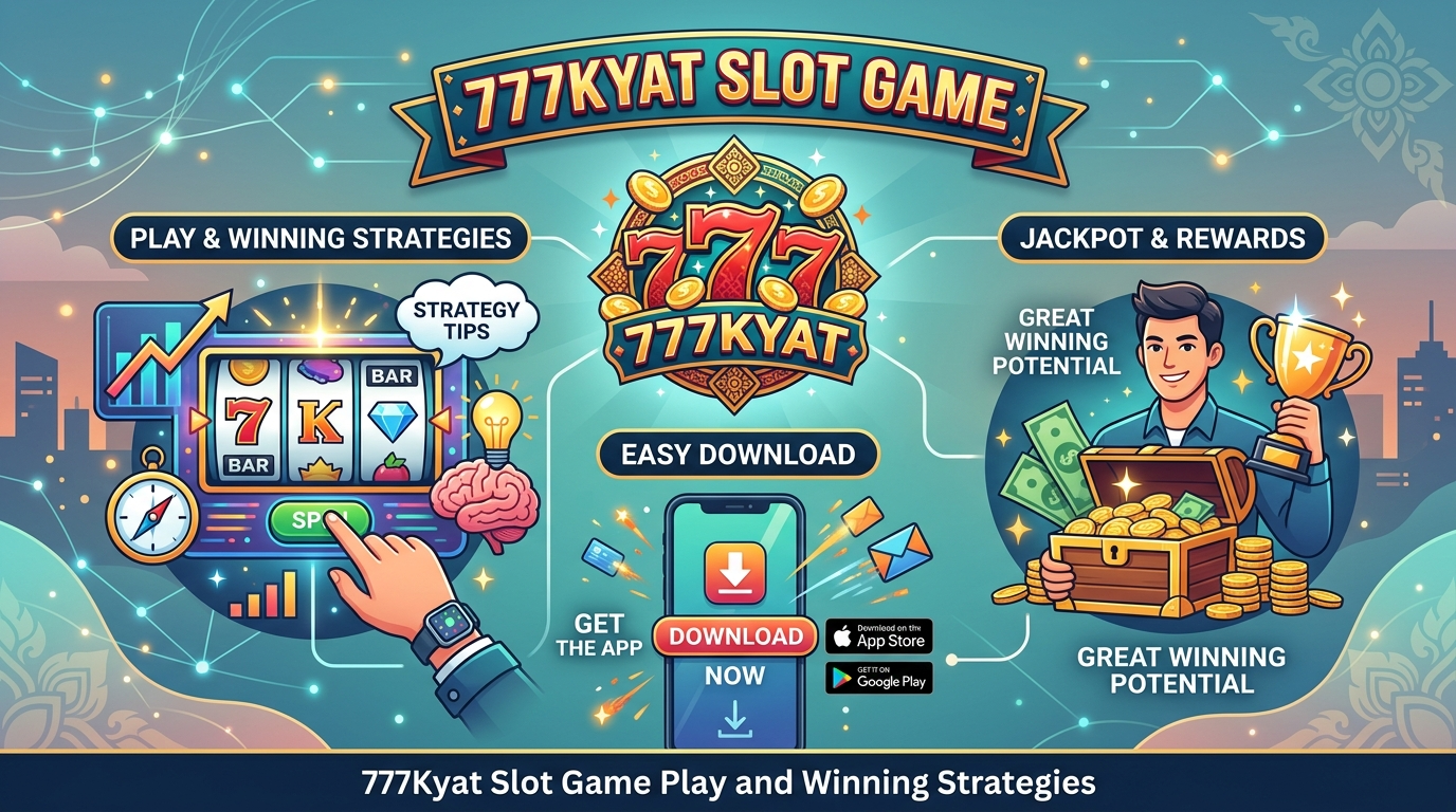777Kyat slot game download လုပ်နည်း အဆင့်ဆင့်