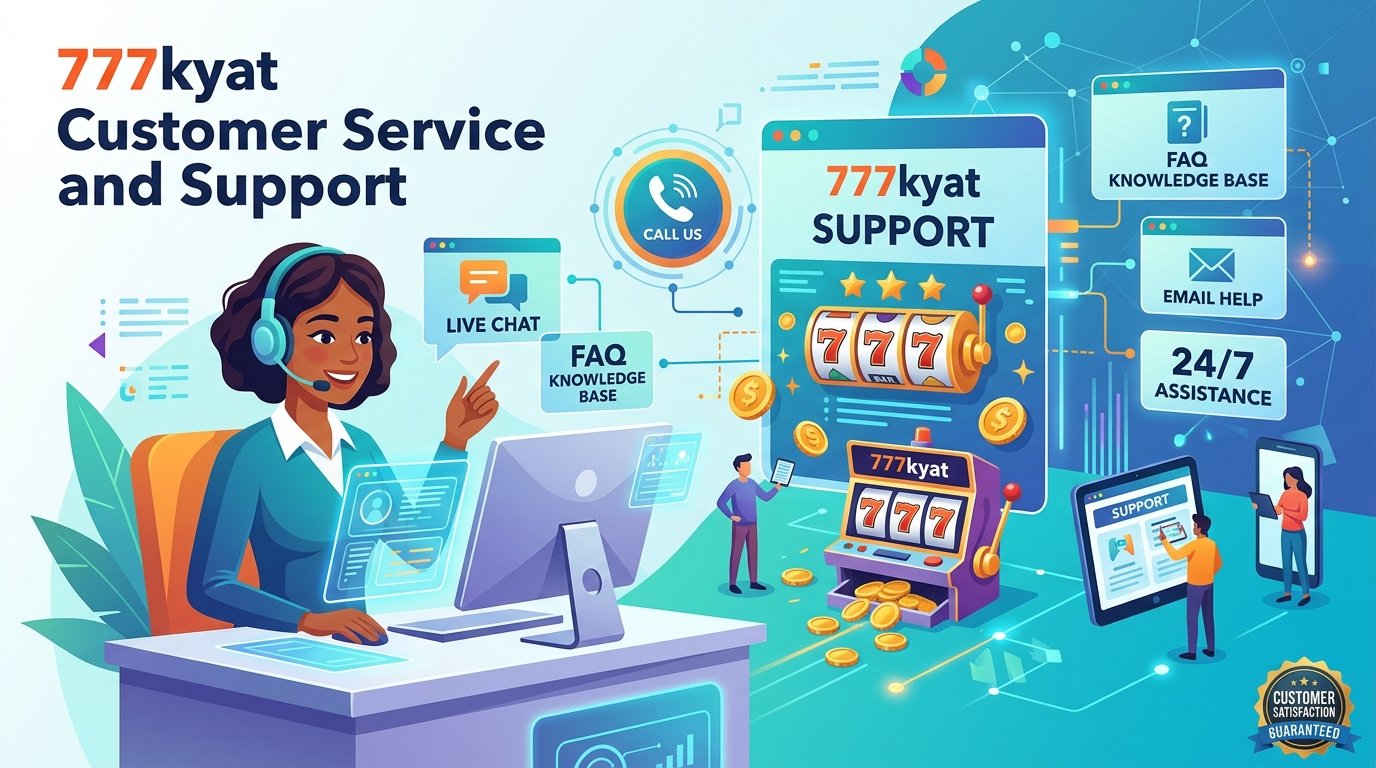 777kyat ဖောက်သည်ဝန်ဆောင်မှုနှင့် ပံ့ပိုးမှု