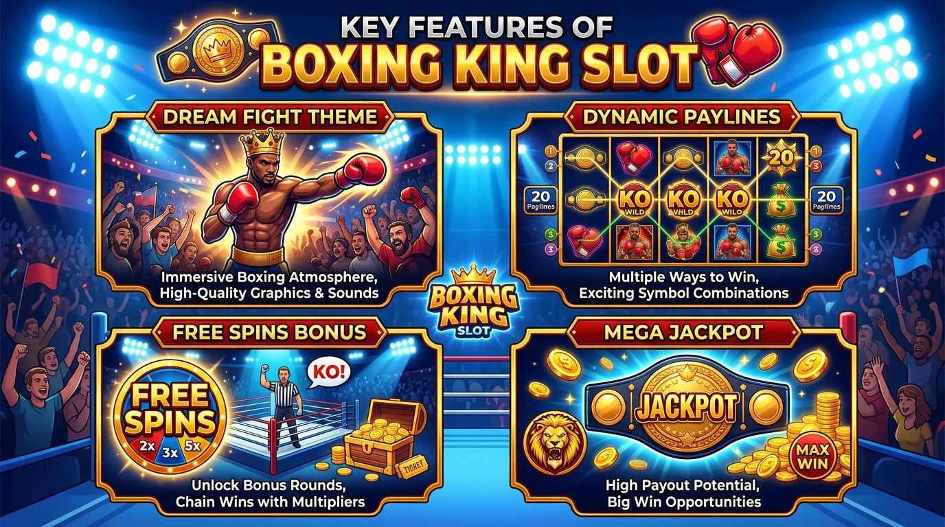 Boxing King Slot ၏ နည်းပညာပိုင်းဆိုင်ရာ အချက်အလက်များ