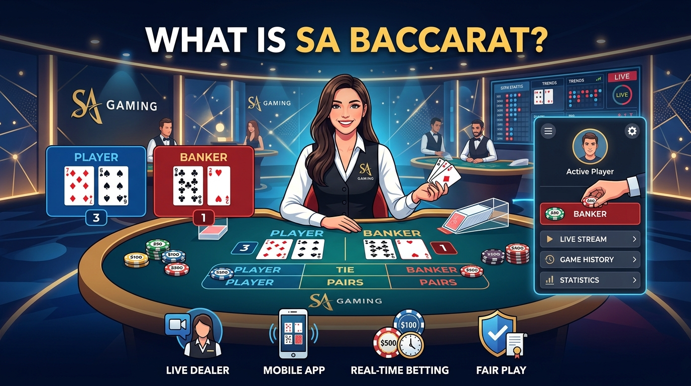 SA Baccarat အောင်နိုင်ရေး နည်းဗျူဟာများ